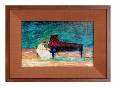 法式中古挂画 油画 复古挂画