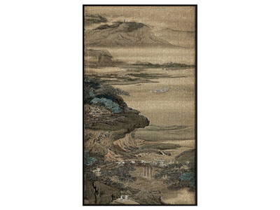新中式装饰画 山水画 艺术画