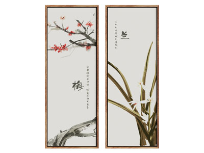 新中式装饰挂画