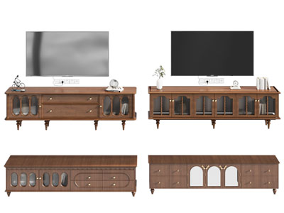 法式中古电视柜
