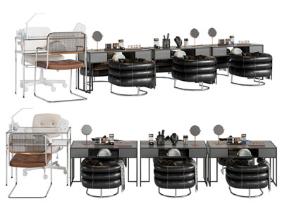 现代美甲店美甲器材