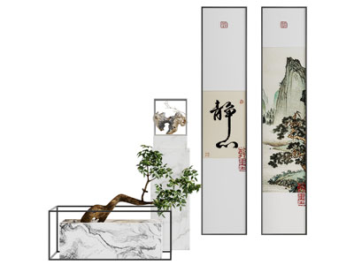 新中式装饰挂画