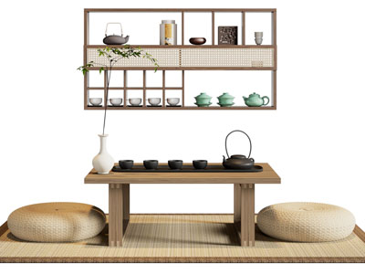 日式茶柜