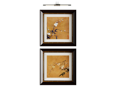中古复古组合画