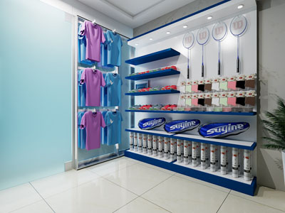 现代专卖店 体育用品店