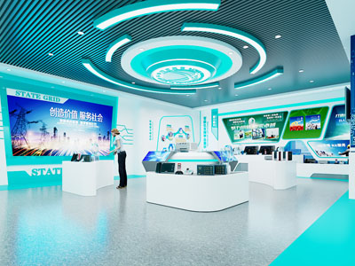现代展厅展览