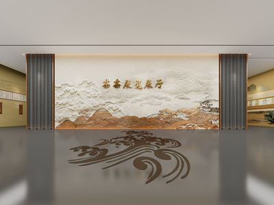 新中式展厅序厅