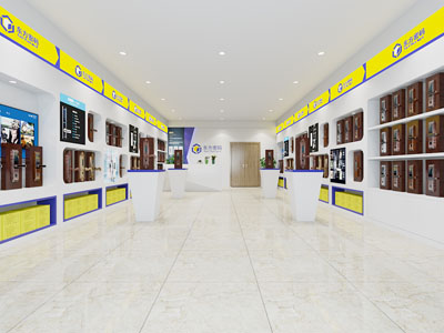 现代密码锁展厅