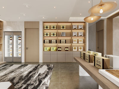 新中式茶叶店