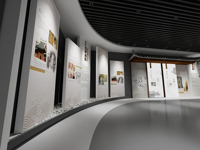 现代展厅展览