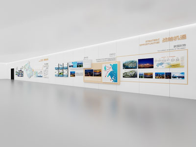现代展厅展览