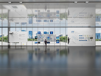现代展厅展览