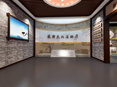 现代农村文化活动展厅展览