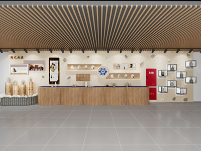现代陶瓷主题展厅展览