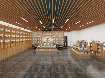 现代茶叶专卖店