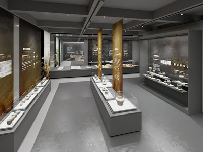 现代陶艺展厅展览