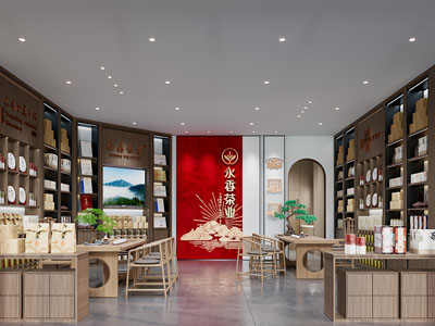新中式茶叶专卖店