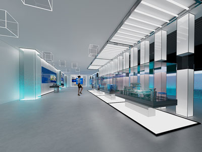 现代企业产品展厅展览