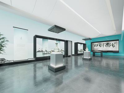 新中式陶瓷主题展厅展览