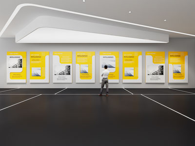 现代展厅展览