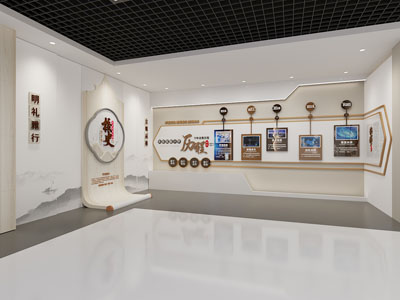 现代学校历史展厅展览