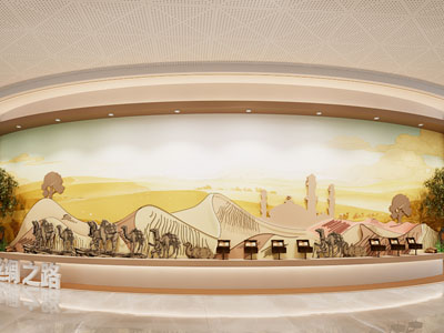 新中式丝绸之路展厅展览