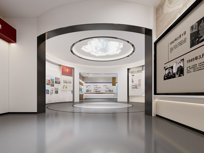 现代革命历史展厅展览