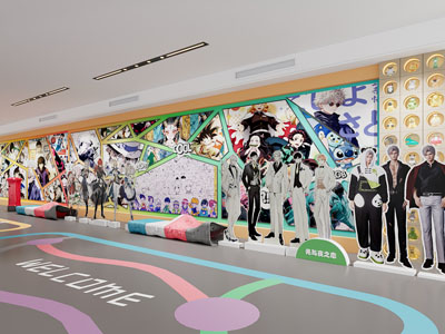 动漫漫展 活动美陈 DP点位 合影区 二次元 立牌