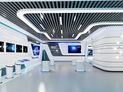 现代展厅 科技孵化器展示厅