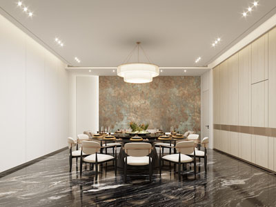 现代包厢 包间 餐厅包间