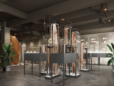 玉石展厅 玉石卖场