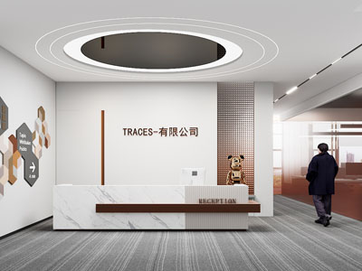 现代公司前台