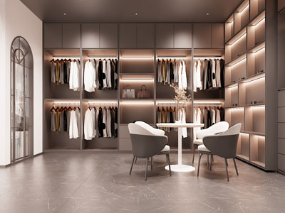 暗黑风服装店 男装店