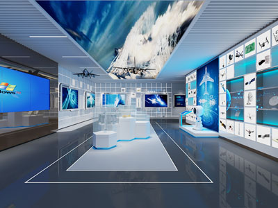 科技展厅 展示柜