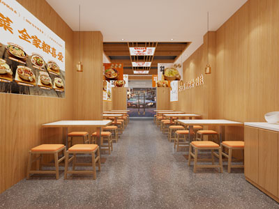 现代快餐店 现代小吃店 餐饮门店 砂锅店 连锁店加盟店
