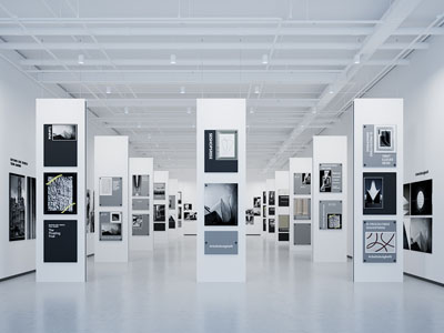 艺术品展厅 画展