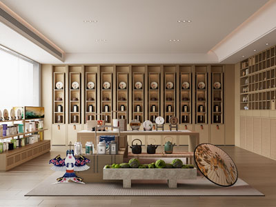 新中式茶叶店