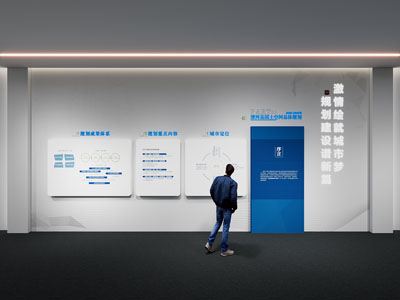 现代展厅展览