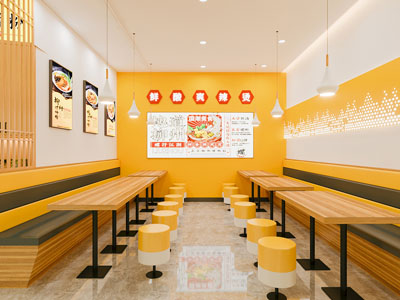 现代螺蛳粉店