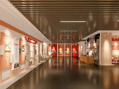 现代党建抗美援朝展厅