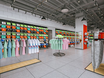 工业风服装专卖店