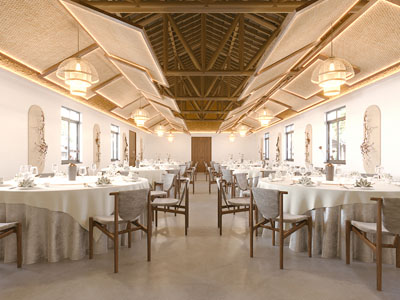 新中式餐厅宴会厅
