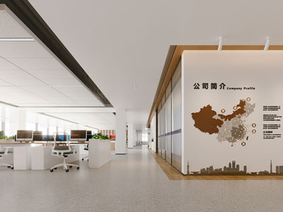 现代简约办公大厅