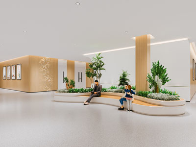 现代公共空间 卡座景观