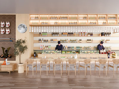 日式料理店 铁板烧 酒馆