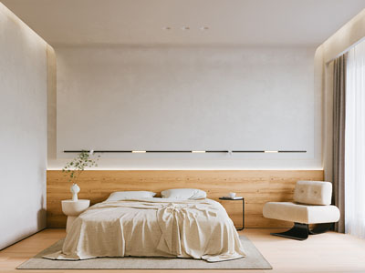 侘寂风卧室