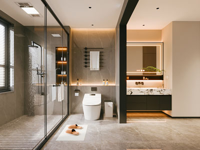现代简约卫生间