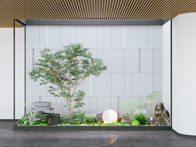 现代室内景观园艺小品