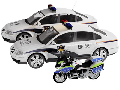 警车