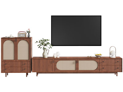 中古复古电视柜